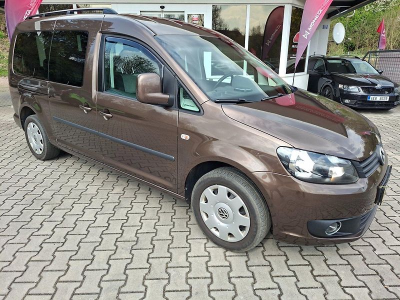 Volkswagen Caddy (2014) MAXI 1.6TDI 75kW -ČR-7.MÍST - fotka 1 z 46