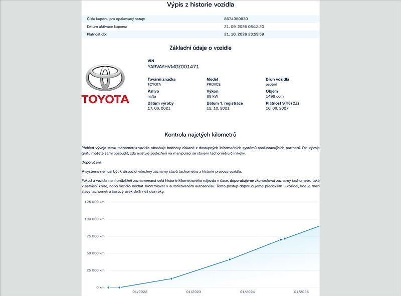 Toyota ProAce Verso 1.5 D-4D 8-míst,ČR,1.Majitel - fotka 46 z 46