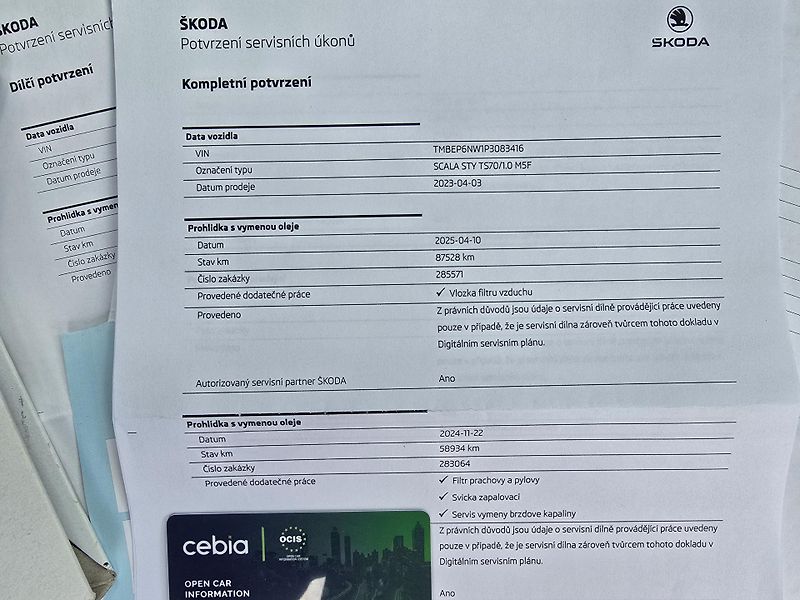 Škoda Scala 1.0TSI 70KW STYLE+ FULL LED ČR - fotka 37 z 37