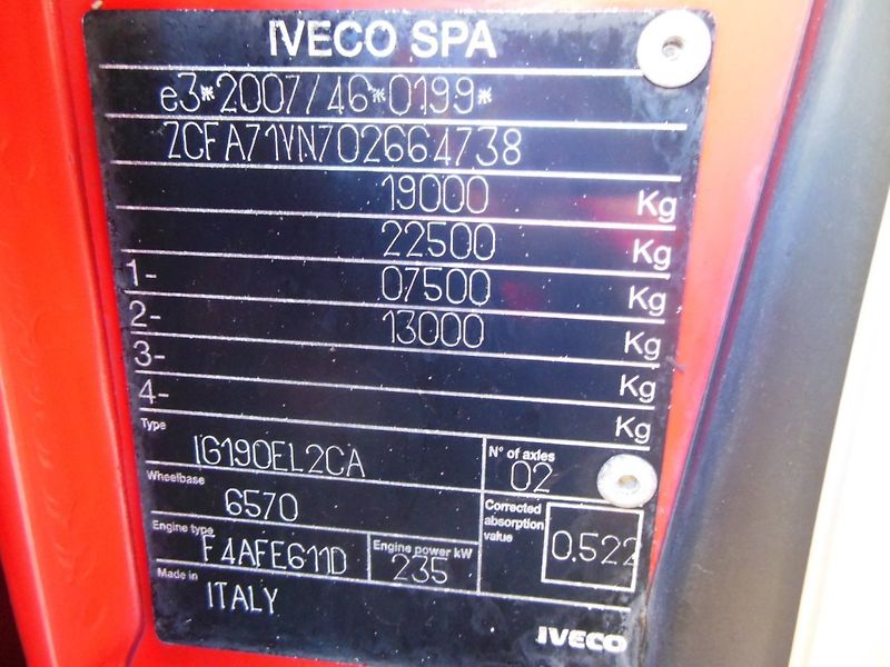 Iveco Eurocargo ML180EL32P, 22 Palet - fotka 29 z 30