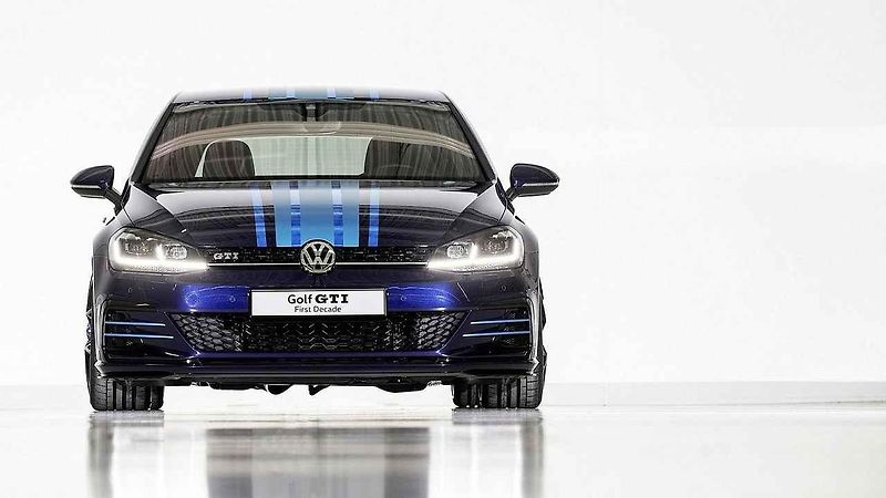 Koncept Volkswagen Golf GTI First Decade.