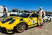 Sedmdesátiletý Jaroslav Mikoláš vyhrál celý německý seriál Porsche PCC Pro. Foto: se svolením J. Mikoláše