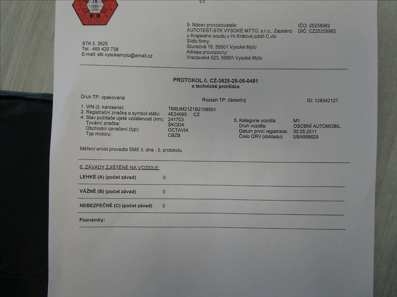 Škoda Octavia 1,2 TSi 77kW motor 110tKm,2xko - fotka 39 z 42