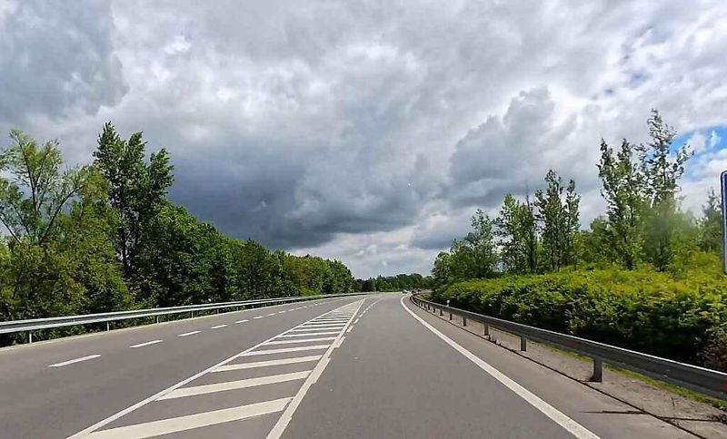 Riziková křižovatka silnice I/67 a I/59 v Karviné.