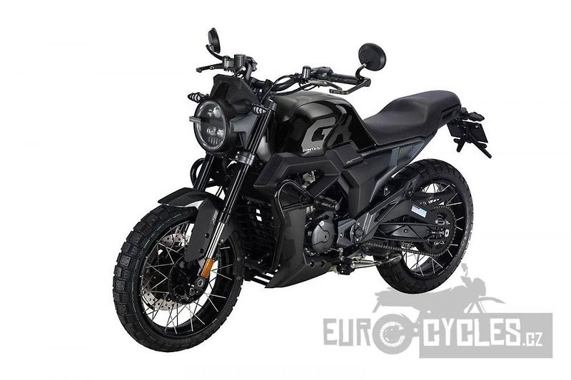 Zontes 125 GK (2026) SCRAMBLER - Drátěná kola - fotka 8 z 14