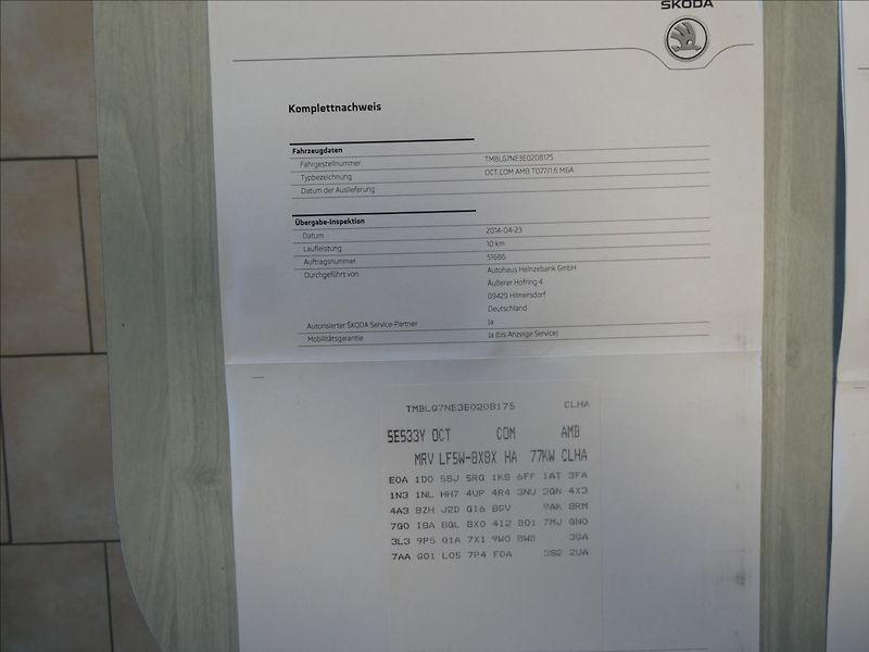 Škoda Octavia 1,6 TDi 77kW 4x4 serviska - fotka 41 z 45