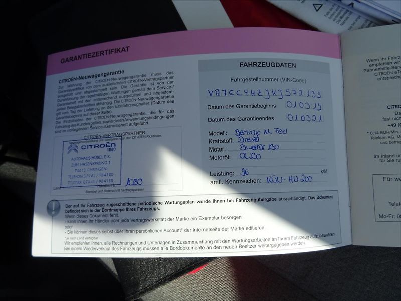 Citroën Berlingo 1,5 Hdi 96 kW XL - fotka 32 z 36