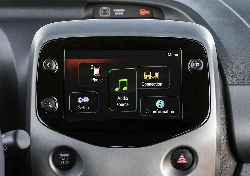 Toyota Aygo v jízdě