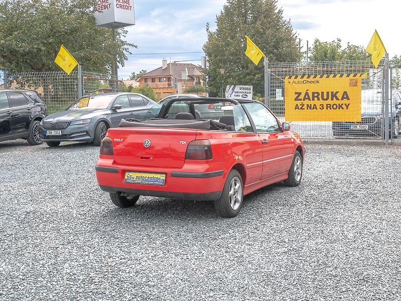 Volkswagen Golf (1999) 1.9TDI 66KW – KABRIO - fotka 5 z 36