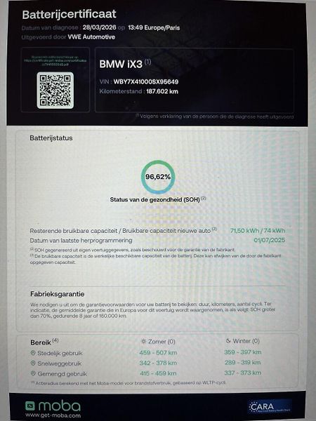 BMW iX3 (2021) /210kW - fotka 38 z 38