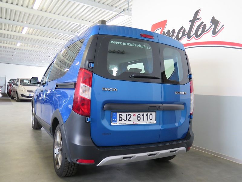 Dacia Dokker (2018) 1.2TCe,klima,tempo,CZ,STEPWAY - fotka 24 z 24