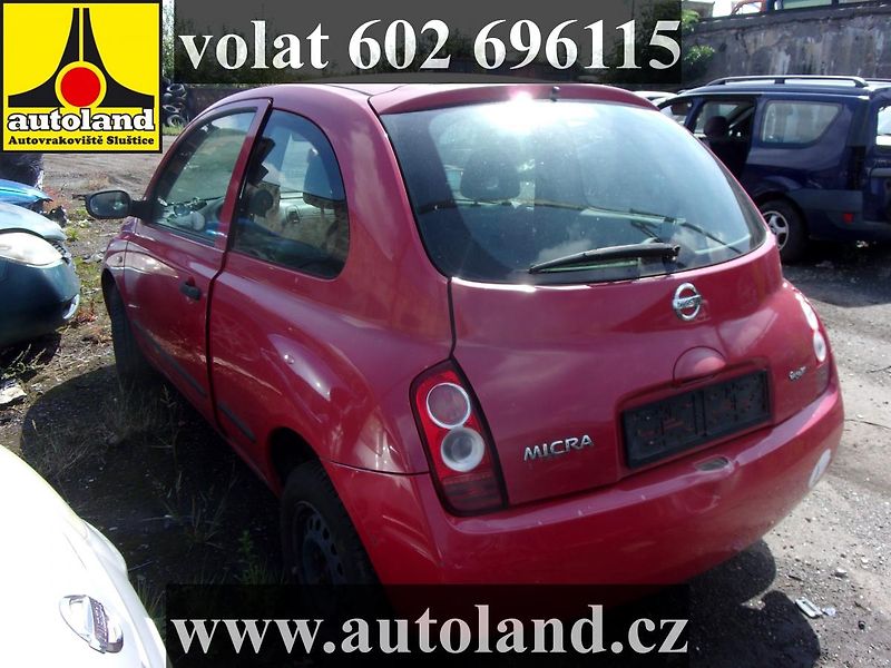 Nissan Micra (2003) VOLAT 602 696115 - fotka 2 z 7