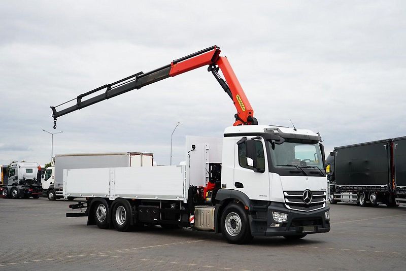 Mercedes-Benz (2019) Antos 2536 6x2 valník + HR  - fotka 2 z 18