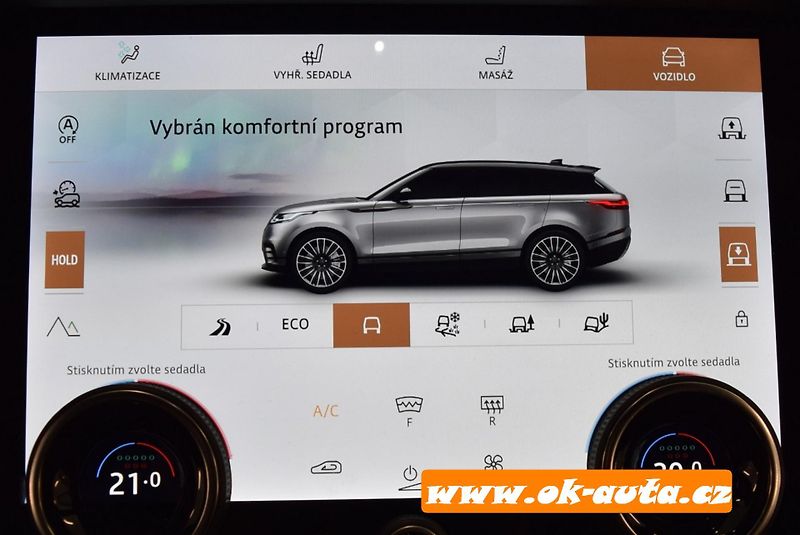 Land Rover Range Rover Velar 3.0L R-DYNAMIC 294 kW ZÁRUKA  - fotka 58 z 74