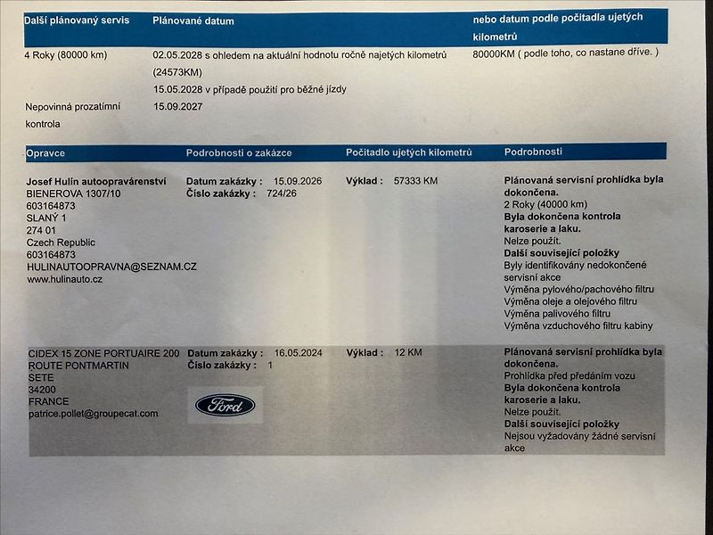 Ford Tourneo Custom 2,0 L2,Titanium,110kW,po servi - fotka 29 z 29