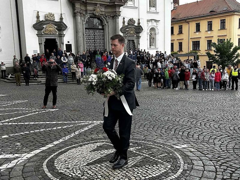 Oslavy osvobození v Klatovech.