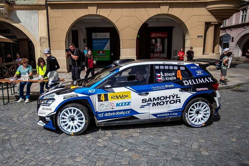 Rallysprintový závod KOWAX Valašská rally, 7. dubna 2024, Nový Jičín.