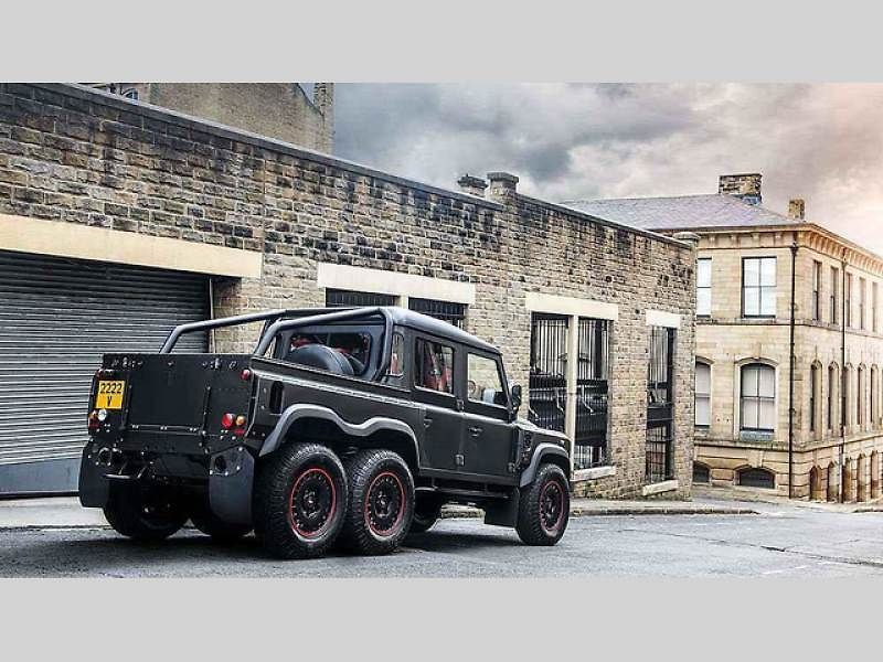První ilustrace Kahn Design Flying Huntsman 6x6 Soft-Top.