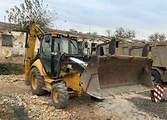 Caterpillar (2014) 428E s SPZ traktorbagr - fotografie inzerátu