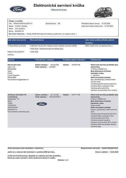 Ford Galaxy 2.0 EcoBlue, 140 kW, Cebia - fotka 38 z 45