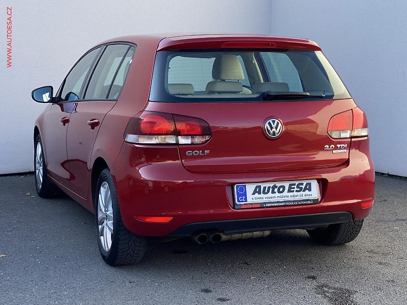 Volkswagen Golf (2009) 2.0TDi 4x4, ČR, AC, tempo - fotka 6 z 16