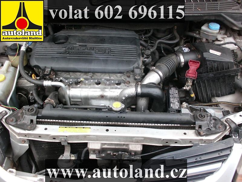 Nissan Almera Tino (2000) VOLAT 602 696115 - fotka 7 z 9