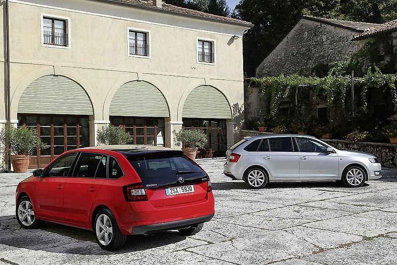 Škoda Rapid Spaceback.