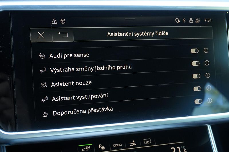 Audi A7 55 TFSI e, Quattro, Tažné, B&O - fotka 27 z 42