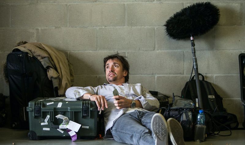 Richard Hammond v nemocnici po vážné nehodě.