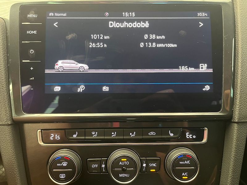 Volkswagen e-Golf 93,1% SoH, tep.čerp. virtual k - fotka 72 z 95