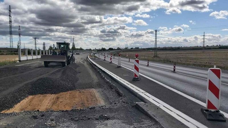 Dálnice D6. Ilustrační foto.