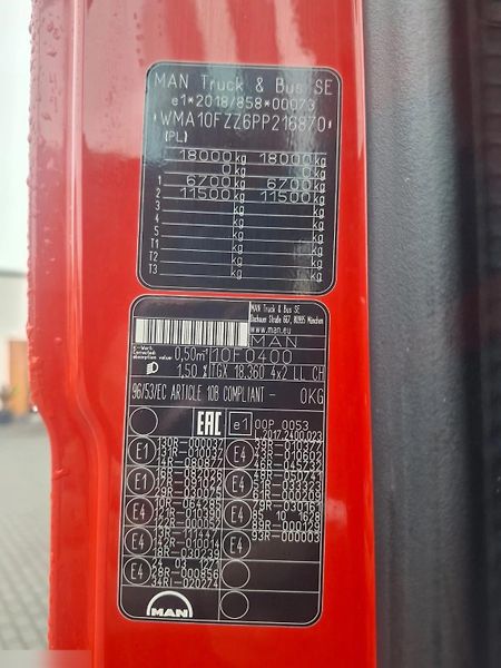 MAN TGX (2023) 18.360 shrnovačka EURO 6 - fotka 16 z 16