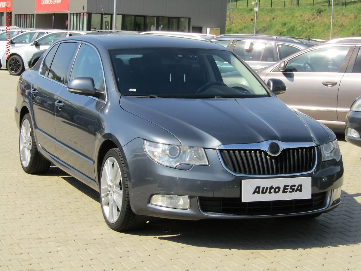 Škoda Superb 2.0TDi, ČR, Xenon, AC