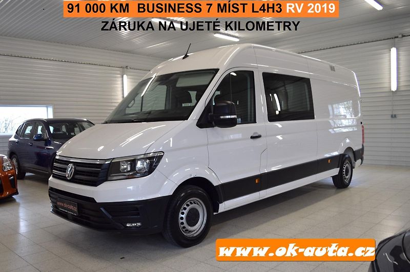 Volkswagen Crafter 2.0 TDI 7 MÍST L4H3 91 000 KM - fotografie inzerátu