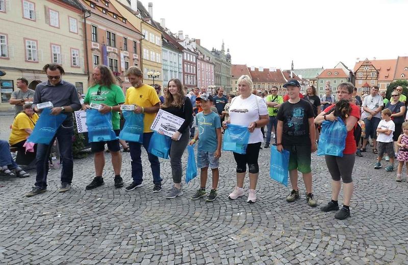 Setkání majitelů vozů Škoda 110R v Chebu.