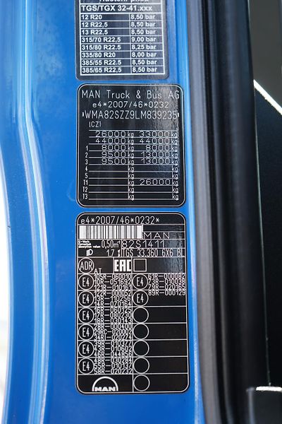MAN TGS (2019) 33.360  / 6 X 6  / E 6 / HAKOW - fotka 11 z 67
