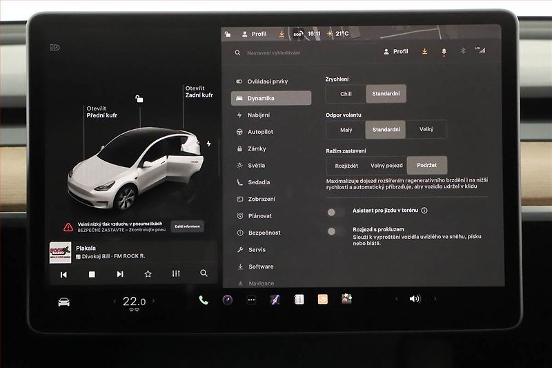 Tesla Model Y (2022) Long Range AWD 79kWh, SoH 91% - fotka 15 z 27