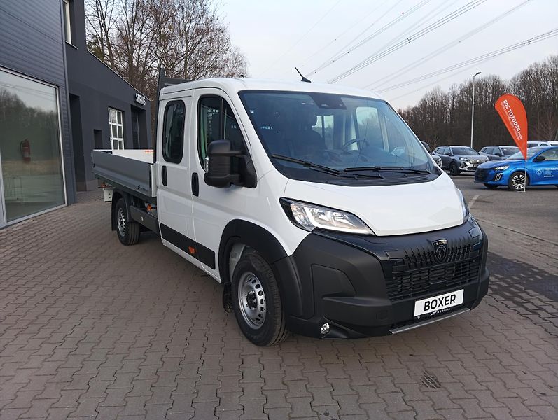 Peugeot Boxer (2026) DVOUKABINA 4350 L4 valník 180k - fotka 1 z 17
