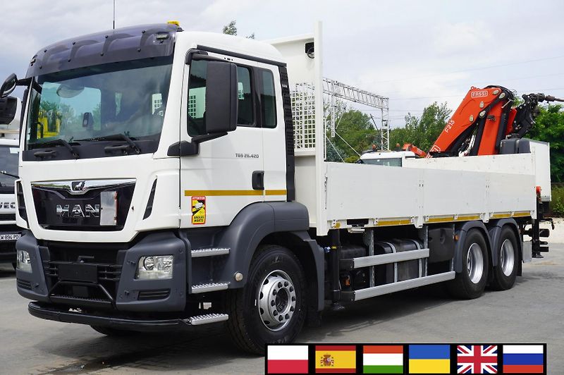 MAN TGS (2019) 26.420 6×4 / Fassi F215A.2.24 - fotka 1 z 20