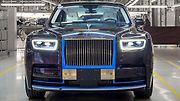 První vyrobený kus osmé generace Rolls-Royce Phantom.