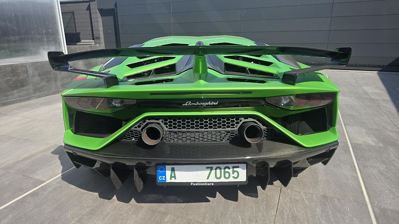 Lamborghini Aventador (2020) SVJ MAT GREEN-CARBON-SERVIS - fotka 7 z 12