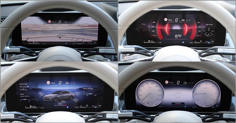 Mercedes-Benz Třídy S 350d 4M/PANO/HUD/360°/CZ - fotka 25 z 50