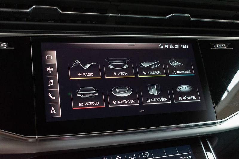 Audi Q8 50TDI S-LINE*4x4*AIR*KESSY*DPH - fotka 28 z 45