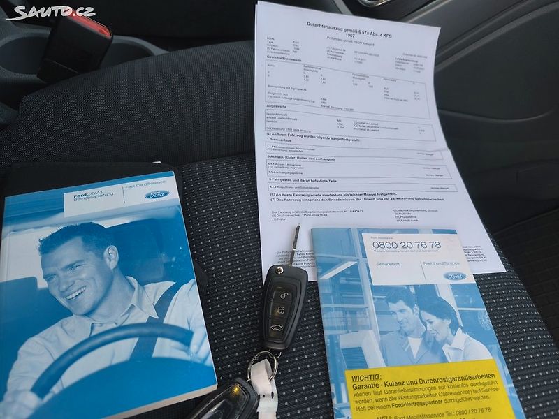 Ford C-MAX 1.6,KRÁSNÝ,125KM,VÝBAVA,1MAJ51 - fotka 11 z 22
