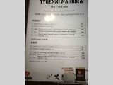 Menu Motorestu Býšť.