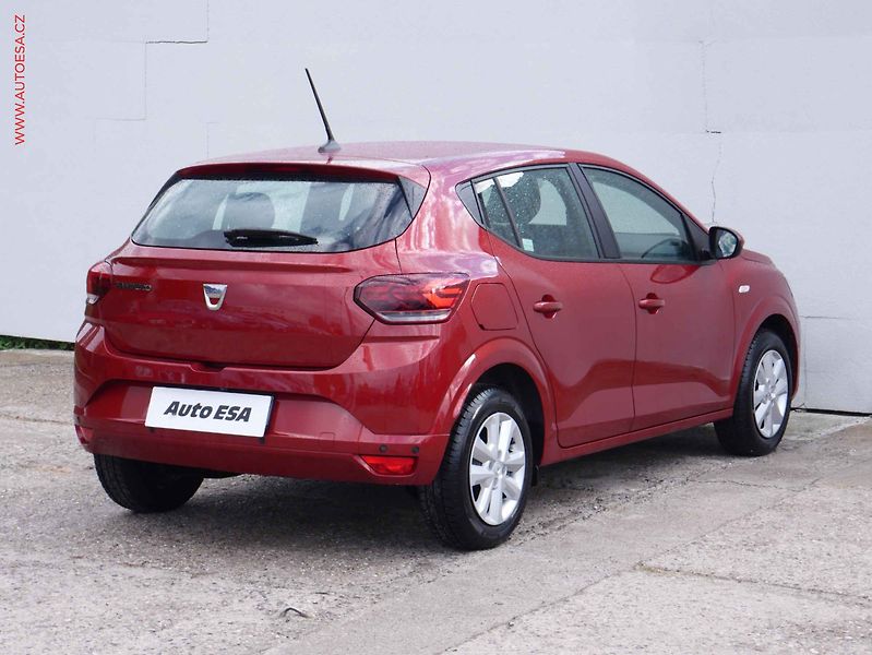Dacia Sandero (2021) 1.0TCe, 1.maj,ČR, LED, autoAC - fotka 6 z 15