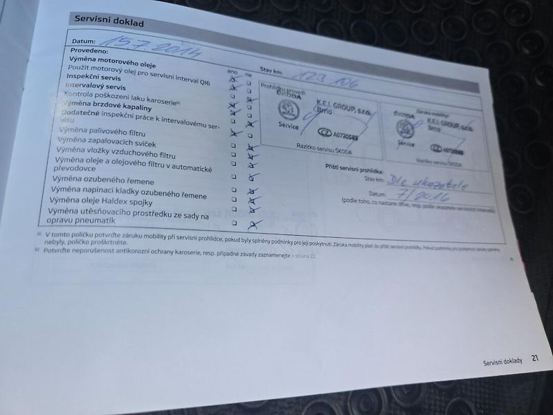 Škoda Octavia (2012) 2.0 TDI STK,Nová spojka - fotka 23 z 27