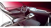 Interiér studie Škoda pro Paříž