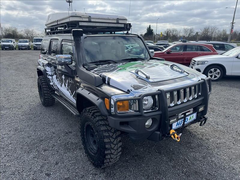 Hummer H3 3,5 AUT KŮŽE 4X4 STAN NAVIJÁK - fotka 3 z 39