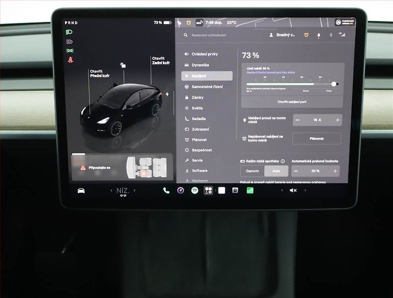 Tesla Model Y (2023) Long Range AWD 79kWh, SoH 93% - fotka 11 z 22